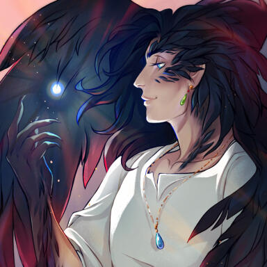 Art of Howl from Howl's Moving Castle.